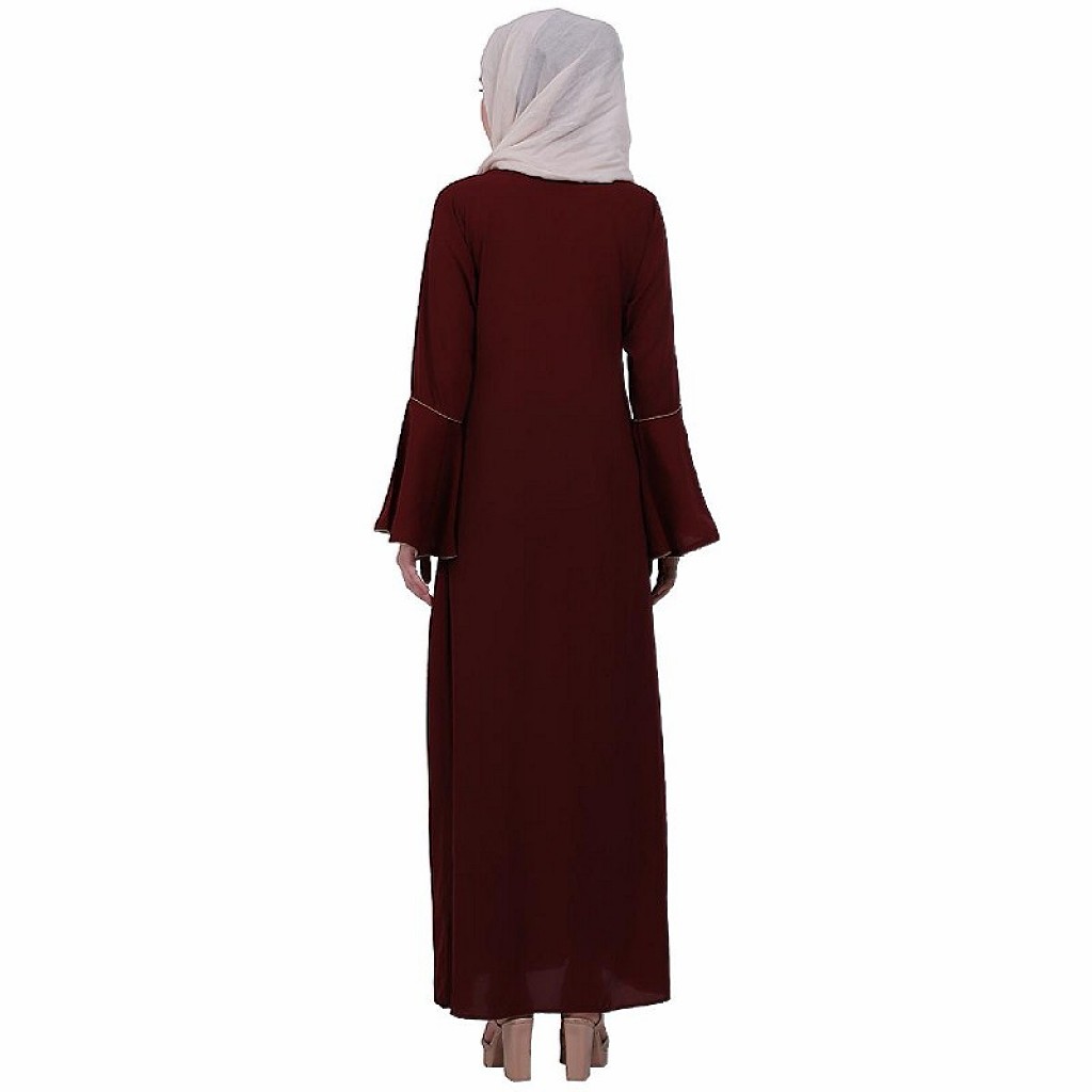 abaya bell sleeves